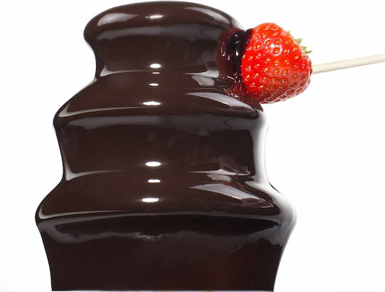 Princess Black Chocolate Fountain with 3 Flats 32W 15.4x15.4x24.5cm