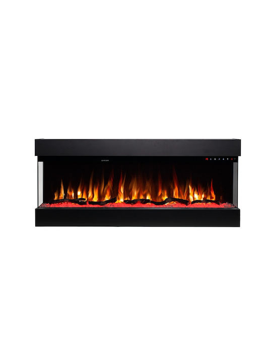Hitense WXF700-SLIM3D-65 Стенен Електрически Камин 1600W 165x54.5см