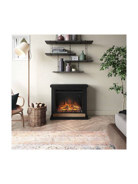 Tagu Hagen Επιτοίχιο Ηλεκτρικό Τζάκι 1500W 60x50.3cm Μαύρο
