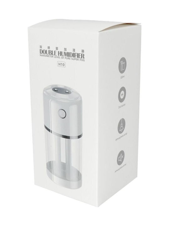 LED Aromatherapie-Diffusor Humidifier Rosa 520ml