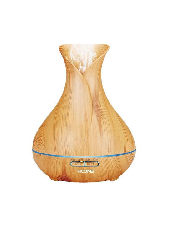Hoomei LED Aromatherapie-Diffusor Braun 400ml HM-2270