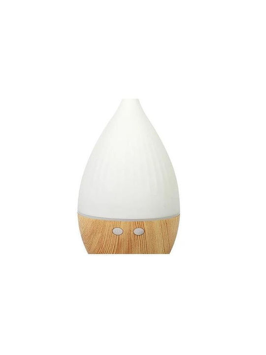 Hoomei Led Συσκευή Αρωματοθεραπείας με Χρονοδιακόπτη Λευκή 175ml HM-2266