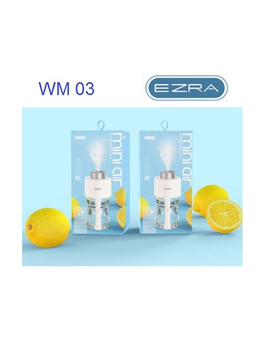 Ezra Led Συσκευή Αρωματοθεραπείας Υπερήχων Mini Air WM03 Διάφανη 250ml
