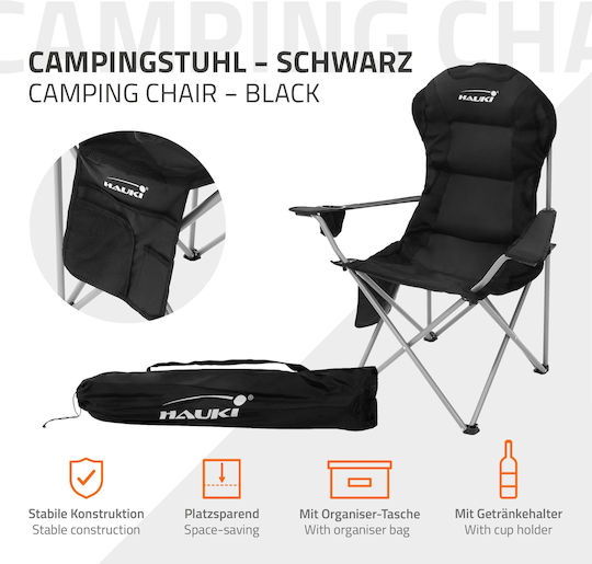 Strandstuhl Klassisch Schwarz