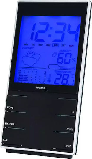 Technoline WS 9120 Μετεωρολογικός Σταθμός Ψηφιακός Επίτοιχος Μαύρος