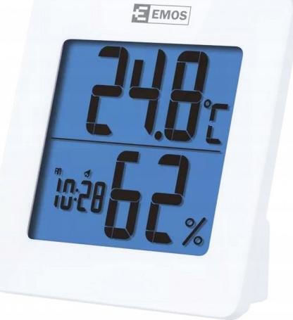 Emos E0114 E0114 Drahtlos Wetterstation Digital Tischplatte Weiß