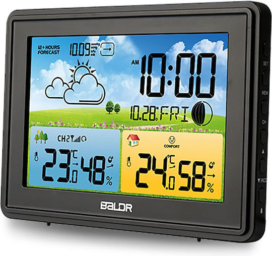 Baldr BD-908 Wireless Digital Weather Station Tabletop Black
