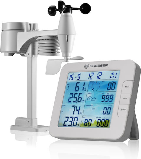 Bresser BR-7003600GYE Wireless Stație meteorologică Digital De masă Bresser BR-7003600GYE Wireless Stație meteorologică Digital De masă