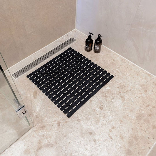 Sealskin Bathtub Non-slip with Suction Cups Black 54x54εκ.