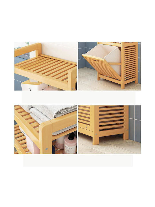 Next Laundry Basket Wooden 50x50x30cm