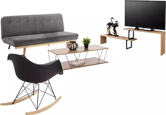 HomeMarkt Wohnzimmer-Set 4 Stück HM11984