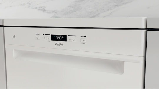 Whirlpool Ελεύθερο Πλυντήριο Πιάτων για 14 Σερβίτσια Π60xY85εκ. Λευκό