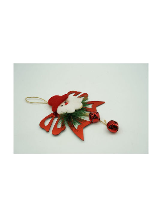 Hängendes Glocke Ornament Rot 15x20cm