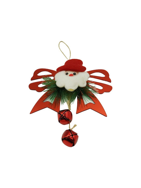 Hängendes Glocke Ornament Rot 15x20cm