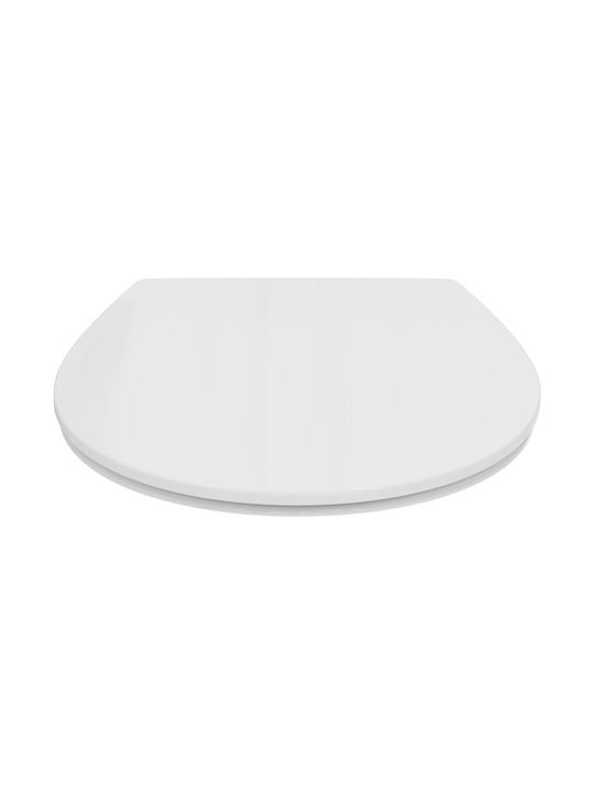 Ideal Standard Eurovit Καπάκι Λεκάνης Soft Close από Βακελίτη 44.5x36.5cm Λευκό