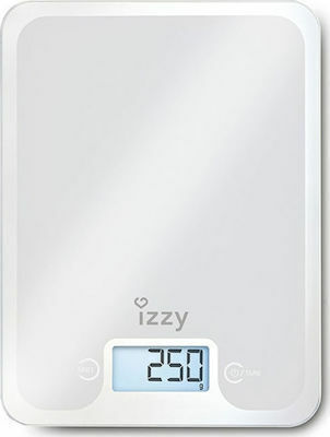 Izzy IZ-7004 La Crema Дигитален Кухненска везна 1гр/10кг Бяла