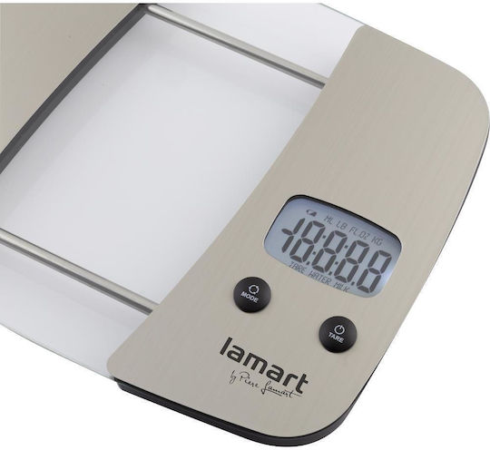 Lamart Ψηφιακή Ζυγαριά Κουζίνας έως 10kg Ασημί