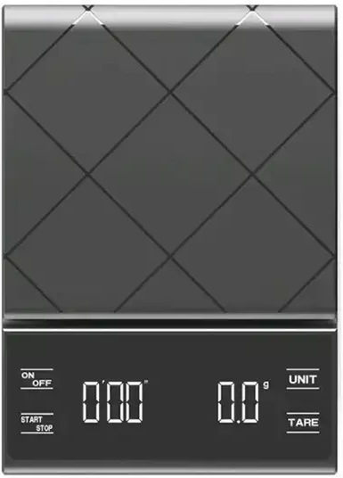 Belogia Ζυγαριά Barista με Μέγιστο Βάρος Ζύγισης 3kg και Ακρίβεια 1gr