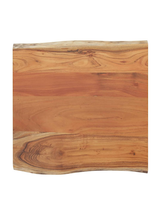 vidaXL Rectangular Table Surface made of Solid Wood Acacia 40x40x2.5cm 370606 1pcs