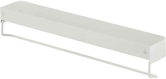 Sealskin Brix Επιτοίχια Ραφιέρα Μπάνιου Μεταλλική 55x8x10cm Λευκή