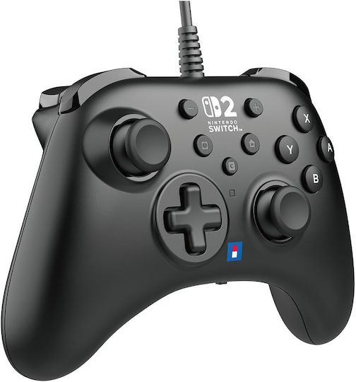 Hori HORIPAD Turbo Wired Gamepad for Switch 2 Black