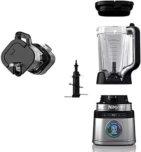 Ninja Detect Pro Mixer mit Kunststoffkanäta 2,1 l 1200W Schwarzes