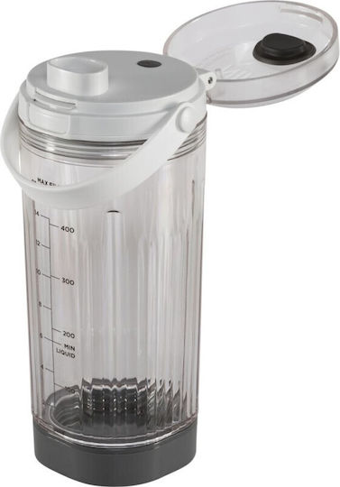 Ninja Blast Μπλέντερ με Πλαστική Κανάτα 530 ml 7.4V White