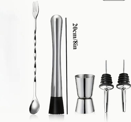 Cocktail-Set Edelstahl 5Stücke CSS-5