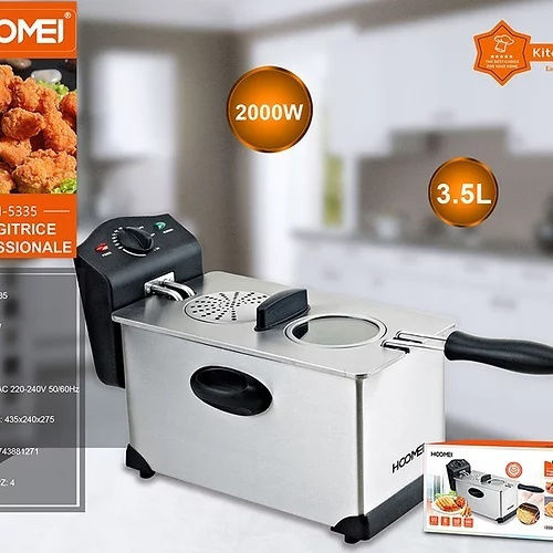 Hoomei HM-5335 Deep Fryer 3.5lt Silver