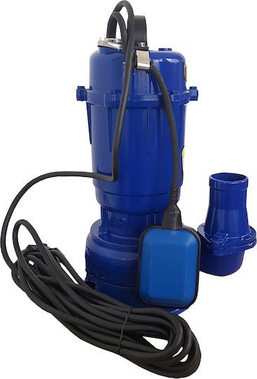 Pompa submersibilă pentru apă murdară cu tocător, plutitor, Ddt Wqcd 2200 W 8 m³/h
