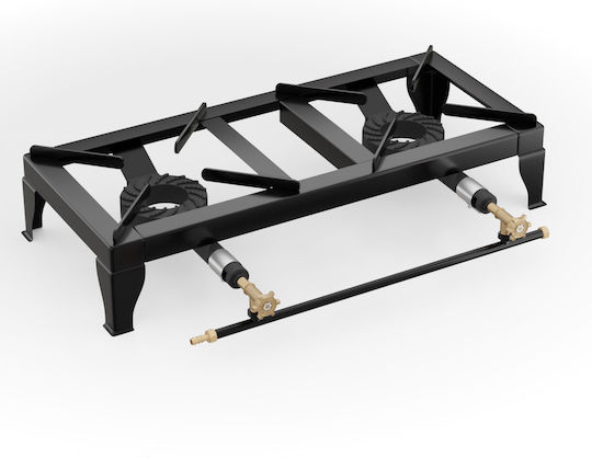 Thermogatz GX20 Vopsire Ardetoare De Blat Pe Gaz Duble Negre
