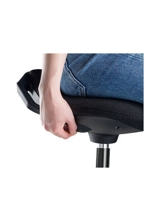 Office & Desk Stool Rocking Black 41x41x65.5cm