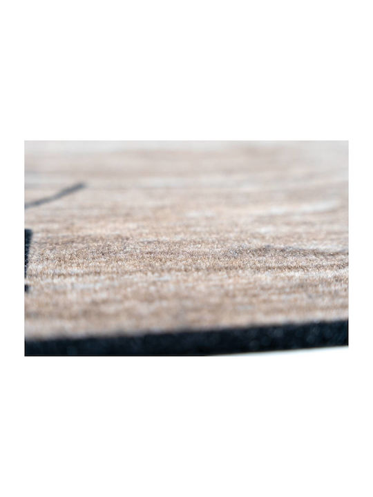 Sdim Wood Bon Appetit Kitchen Mat Runner with Anti-slip Underlay Brown 50x150εκ.