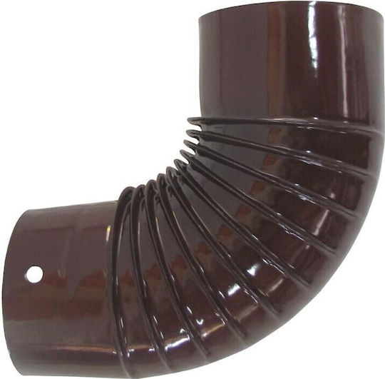 Ecke Rauchrohrverbindung Emaille 150mm Schwarz