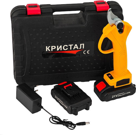 DDT Baumschere Batterie 21V 2x2Ah im Transportkoffer