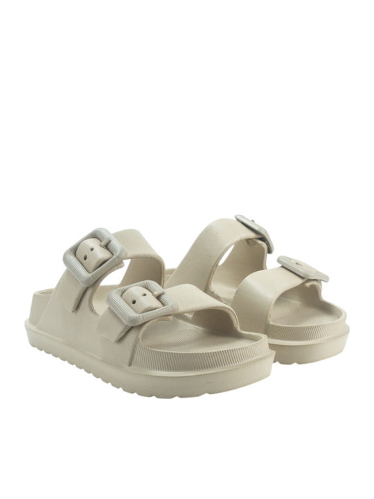 Women's Flip Flops Beige