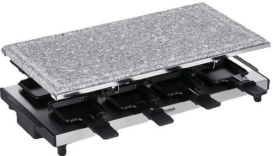 Severin Tabletop Electric Grill Raclette 1700W Inox with Adjustable Thermostat