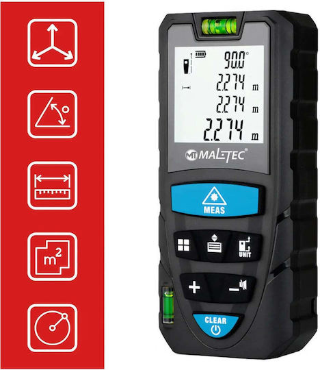 Digitaler Laser-Entfernungsmesser Mastermeter Maltec 111918