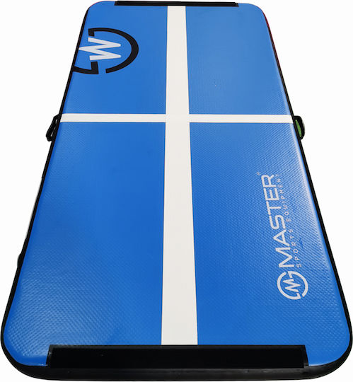 Master Fitnessmatte für Kunstturnen Blau (200x100x10cm)
