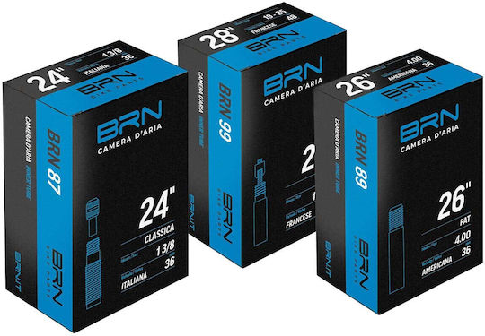 BRN 20 Fat Schrader 35 BRN Bicycle Tyre Inner Tube 20 Inch A/V 35mm