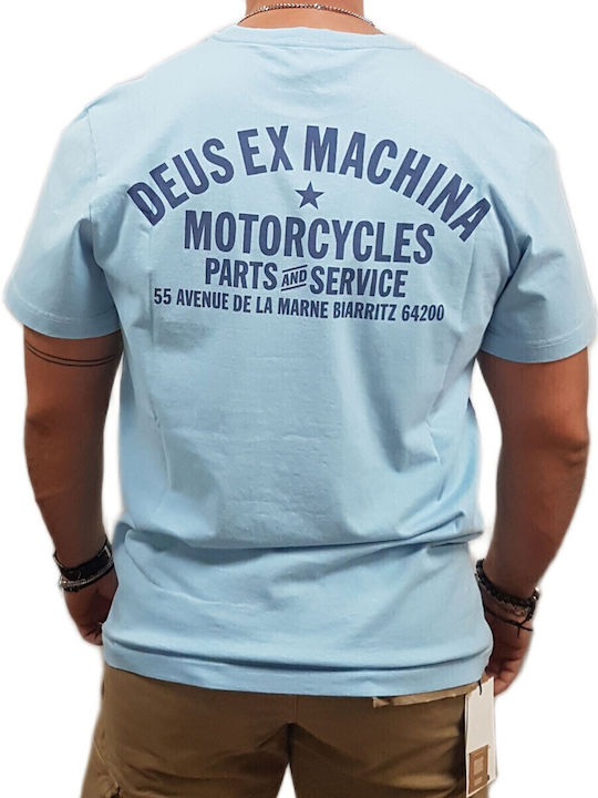 Deus Ex Machina Address T-shirt Sky Blue