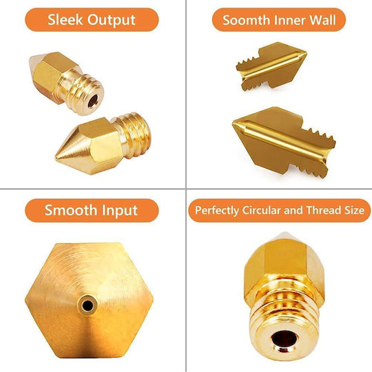 Kit de Actualizare 3D Tip Mk8 24V Hotend Extruder Tub Teflon Creality Ender-3 Ender 3 V2 Ender 3 Pro