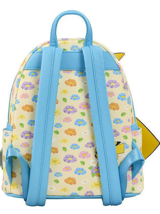 Loungefly Pokemon Pikachu Floral Schulranzen Rucksack Kindergarten Mehrfarbig