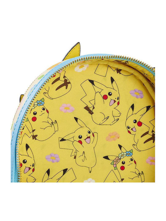 Loungefly Pokemon Pikachu Floral Schulranzen Rucksack Kindergarten Mehrfarbig