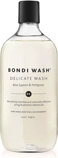Bondi Wash Lichid Detergent pentru Sensibil, Culori & Alb Haine 500ml (50 Cupe de măsurare)