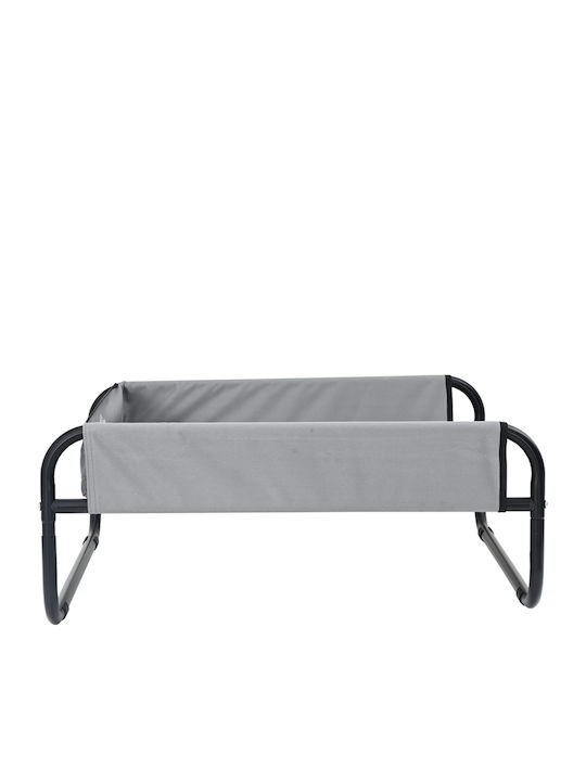 vidaXL Erhöht Hundebett Gray 85x85cm.