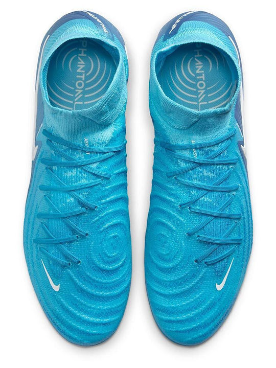 Nike Phantom Luna 2 Elite Ποδοσφαιρικά Παπούτσια με Τάπες FG Μπλε