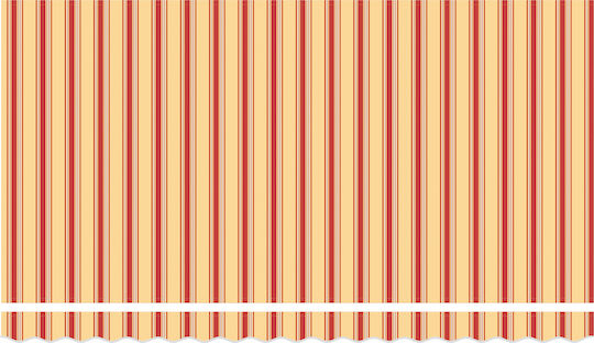 vidaXL Awning fabric Multicolour 2x4m