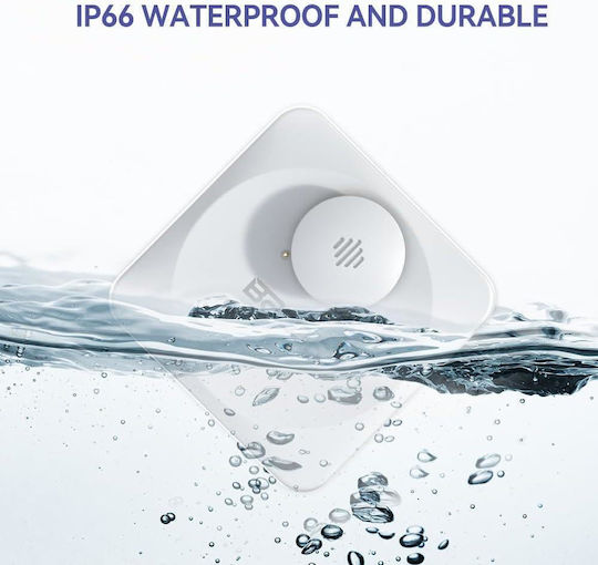 Detector Wireless De Inundații Cu Baterie Wi-Fi Cu Sirenă