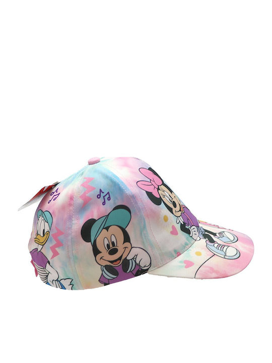 Disney Детска Шапка С Козирка Minnie Mouse Розова